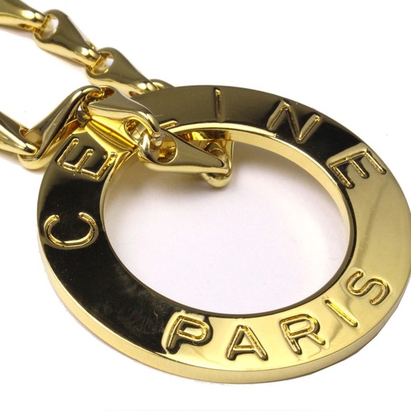 Celine Vintage Pendant Necklace